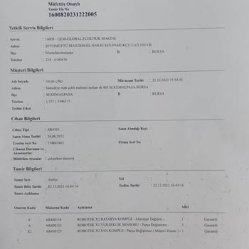 Arzum Robot Süpürge Robotek X2