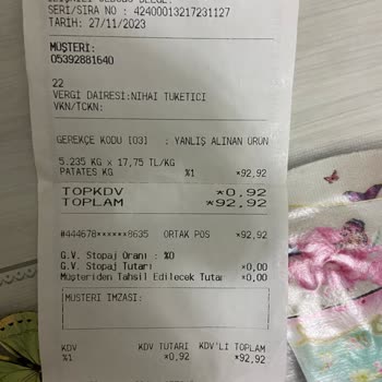 İade Yapamayan Migros!