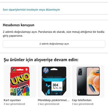 Amazon Ödeme Yönteminizi Güncelleyin Sorunu