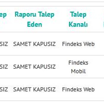 Findeks Düşen KKB Puanı