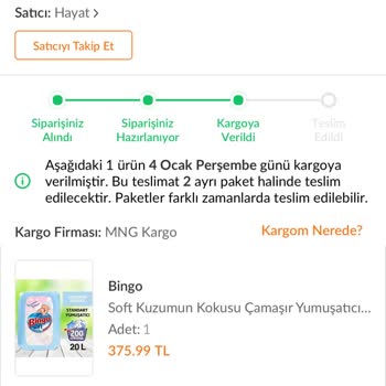 Trendyol Ve MNG Kargo Tarafından Yaşatılan Maddi Manevi Zarar