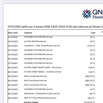 QNB Finansbank Bu Sorunu Sorgulayıp Çözülmesini İstiyorum