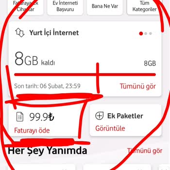 Vodafone Fatura Artışı İtirazı