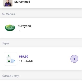 Getir Kuzeyden Su Kafasına Göre Sipariş İptali Yapıyor.