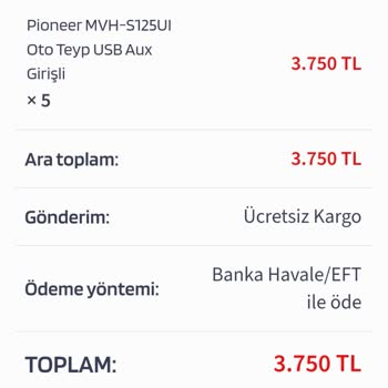 Motoking Şikayet Ürün Gelmedi