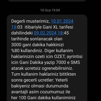 Vodafone Mobil Paket Kota Kullanım Sorunu