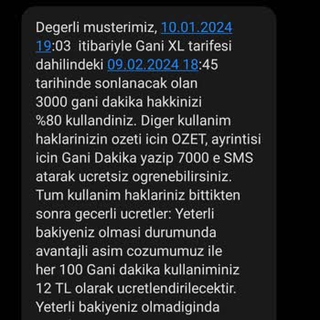 Vodafone Mobil Paket Kota Kullanım Sorunu