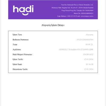 Faladdin, İznim Olmadan Hesabımdan Para Çekti