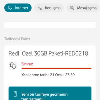 Vodafone Yanlış Tarife Veriyor