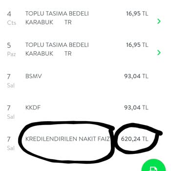 TEB Kredi Kartı Kredilendirilen Nakit Faizi İade Talebi