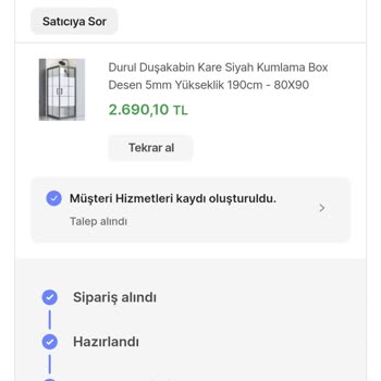 Hepsiburada Geciken Duşakabin Ve İletişim Sorunu