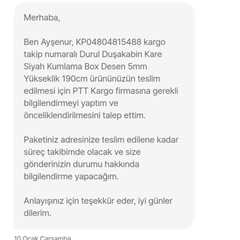 Hepsiburada Geciken Duşakabin Ve İletişim Sorunu