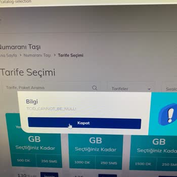Türk Telekom Cihaz Listesi Hata Veriyor