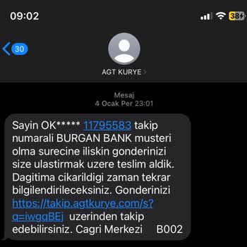 AGT Kurye Teslimatı Gecikti Ve İlgili Kimseye Ulaşamıyorum