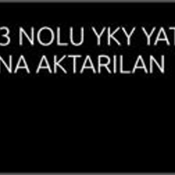 Yapı Kredi Bankası Hisse Senedi Yky Yatırım Hesabına Aktarılan Para