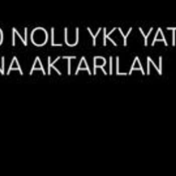 Yapı Kredi Bankası Hisse Senedi Yky Yatırım Hesabına Aktarılan Para