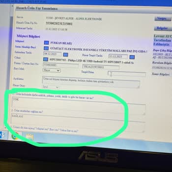 Pazarama Ve Teknomahall / Gümüşçü DTM Kırık Ürün Satıyor