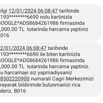 QNB Finansbank Kredi Kartıma Kod Gelmeden Para Çekilmiş