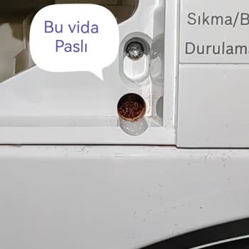 1 Bosch WGA252X0TR Çamaşır Makinesi 10 Kg 1200 Devir Boya Ve Vida Pas