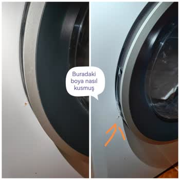 1 Bosch WGA252X0TR Çamaşır Makinesi 10 Kg 1200 Devir Boya Ve Vida Pas