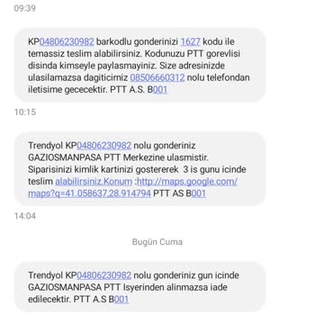 PTT Kargo Gönderileri Ve Müşteri Memnuniyeti 0