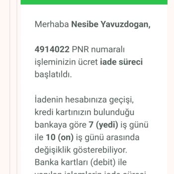 Enuygun.com İptal İade Şikayeti