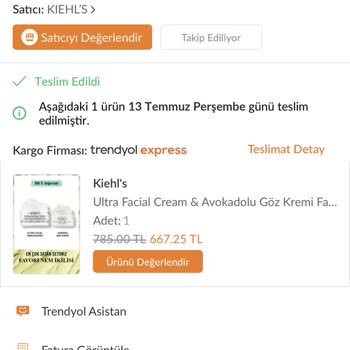 Kiehl's Avokadolu Göz Kremi Bozuk!