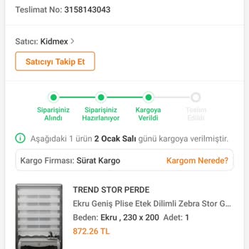 Trendyol Kargo Yok Ortada