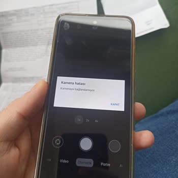 Omix Marka Telefonum Ön Kamera Hatası Veriyor