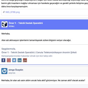 Cenuta Alan Adımı Aktifleştirmiyor