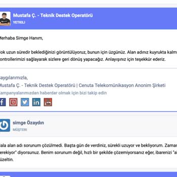 Cenuta Alan Adımı Aktifleştirmiyor