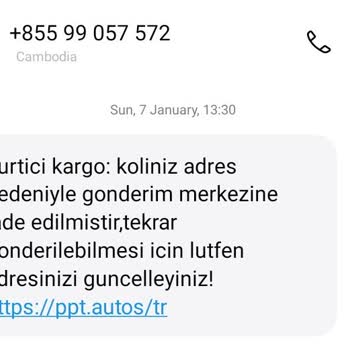 Kargo'dan Beklenmedik Mesaj Şaşkınlığı