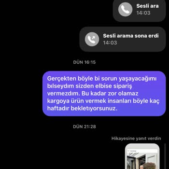 Kesaa Design Kargom Gecikti, İletişim Kurulamıyor!