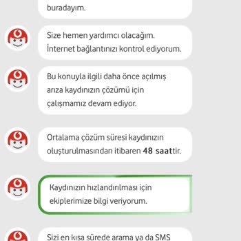 Vodafone Net Pişmanlığı Hep Sorun