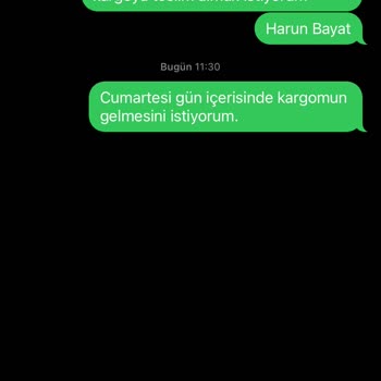 Horoz Lojistik Kargomu Asla İstediğim Günde Getirmemesi