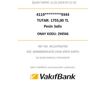 VakıfBank Bilgi Dışında Para Kesimi