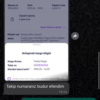 Lacossosman55 (Instagram) Kargom Nerede? Eksik Teslimat Sorunu!