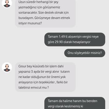 Vodafone Nin İlginç Vergi Hesaplaması🫢