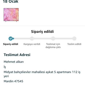Amazon'a Ulaşamıyorum Ve Sipariş Aşamasında Yaşadığım Mağduriyet