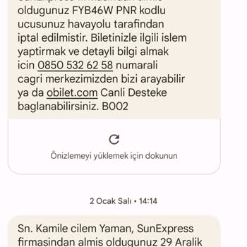 SunExpress Hava Yolları Uçak Bileti Ödemesi