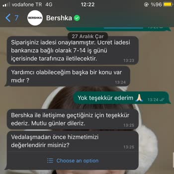 Bershka İade Sürecimi Uzun Zamandır Bekliyorum