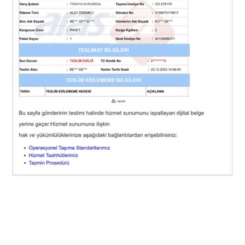 Bershka İade Sürecimi Uzun Zamandır Bekliyorum