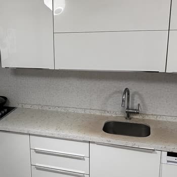 Belenco Üretim Hatalı Mutfak Tezgahı (Fairy White/antique White)