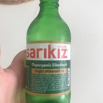 Sarıkız Maden Suyu Sarıkız Sodaları Deterjan Kokusu