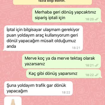 Fashion Step Değişim İade Yapmama