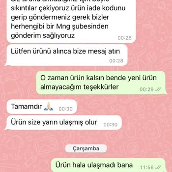 Fashion Step Değişim İade Yapmama