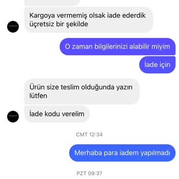 Fashion Step Değişim İade Yapmama