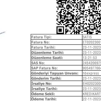 English Home Siparişte Yok Kargo Da
