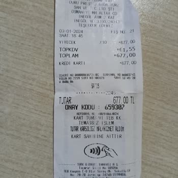 İnegöl AVM Bursa Kebap Evi Müşteri Memnuniyetsizlik Bildirimi