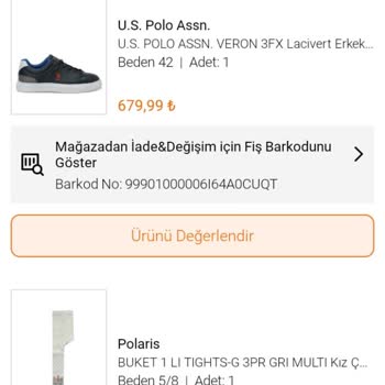FLO Ayakkabı Siparişi İle İlgili Şikayetim Var